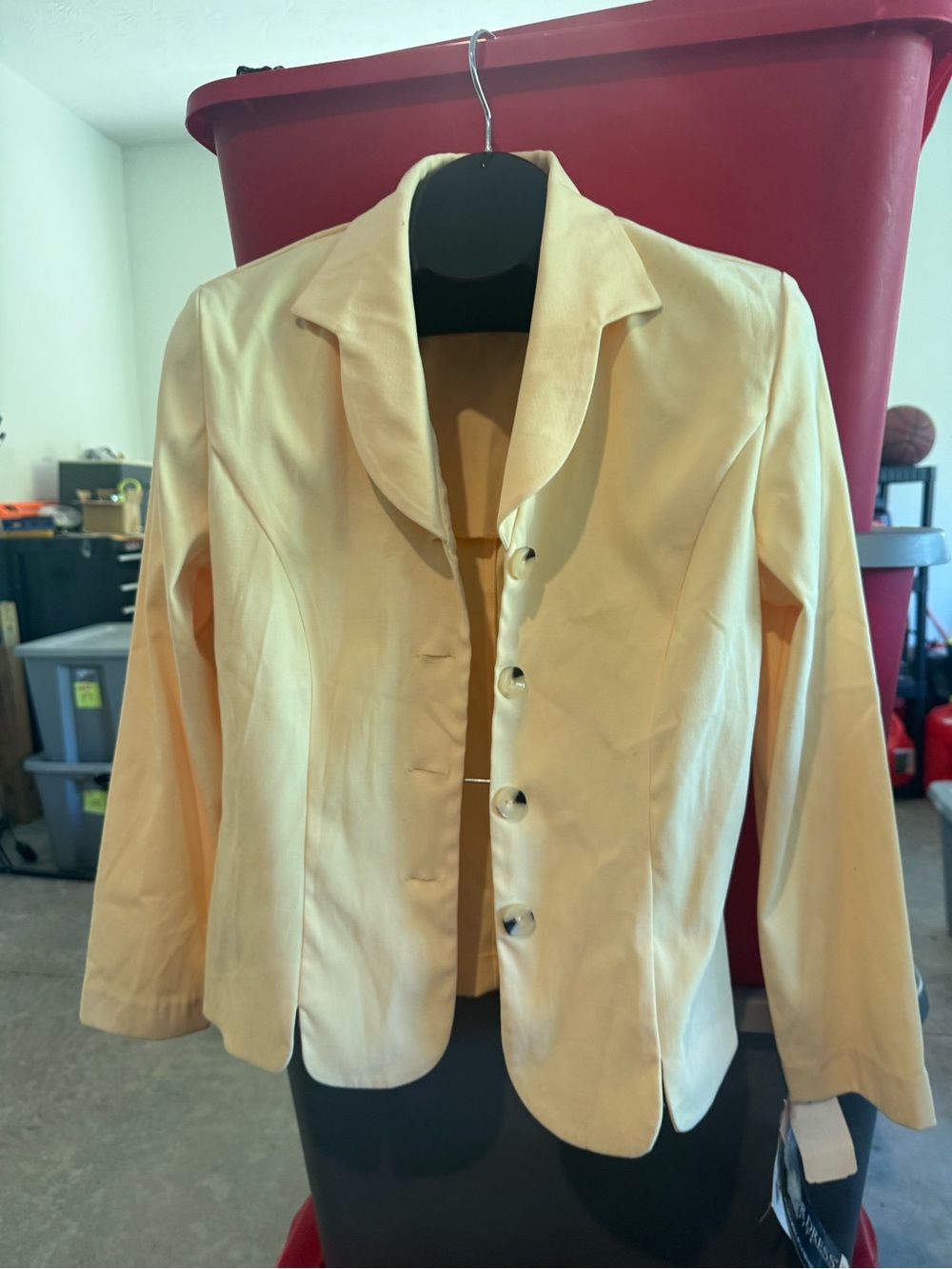 Arbor Cream Single-Breasted Blazer Jacket p82